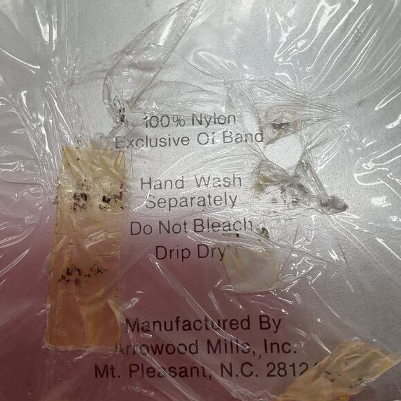 Vintage Thigh High Stockings Beige New in Package SEALED - Picture 6 of 6